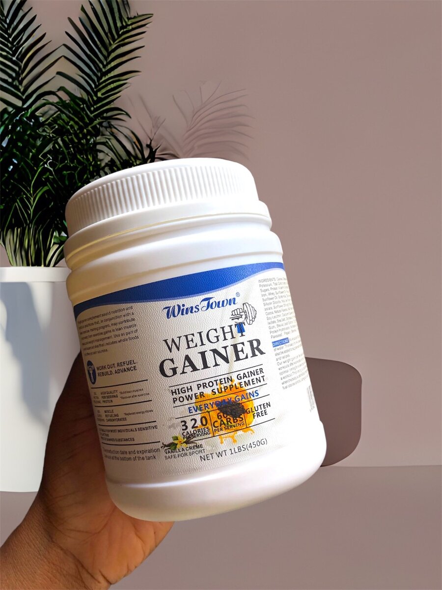 Wins town weigh gainer