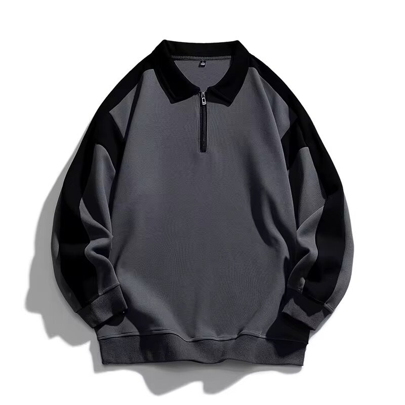 Sweat-shirt zippé décontracté
