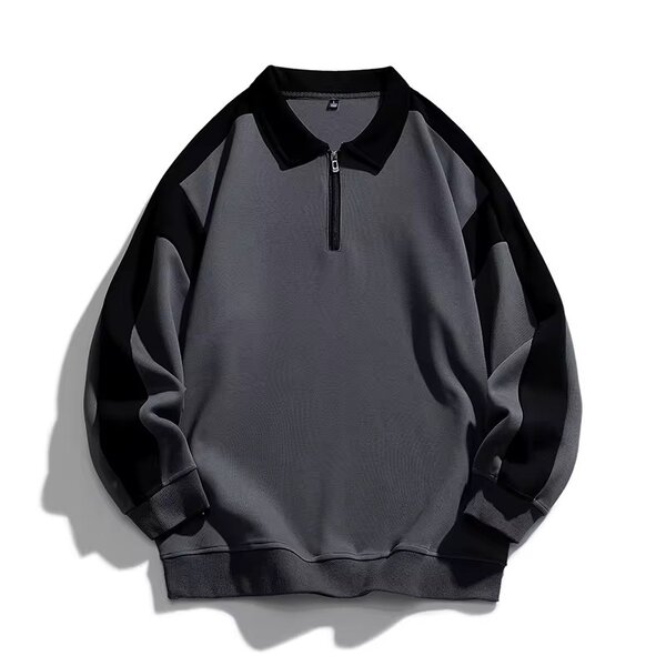Sweat-shirt zippé décontracté