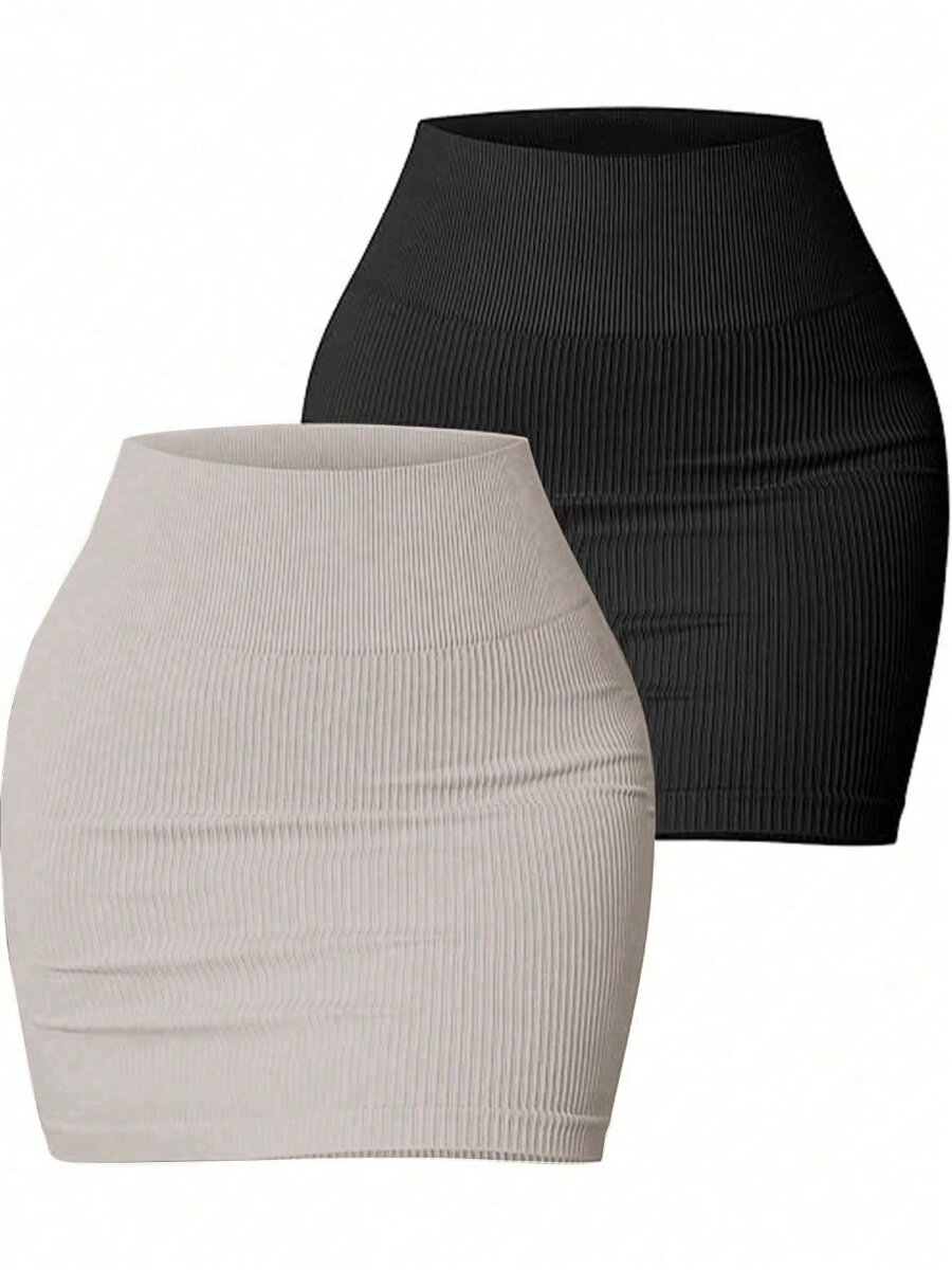 Seamless mini skirt