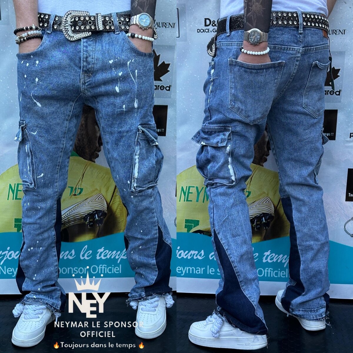 Jeans gros bas