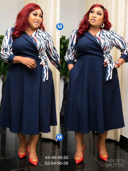 Robe blanc noir