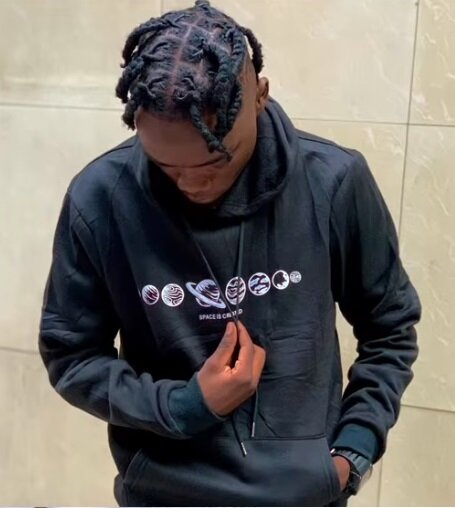 Hoodies black male 