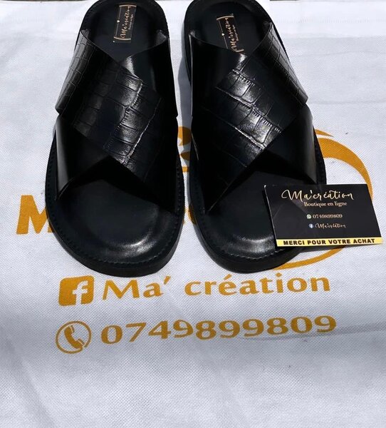 Sandales en cuir 