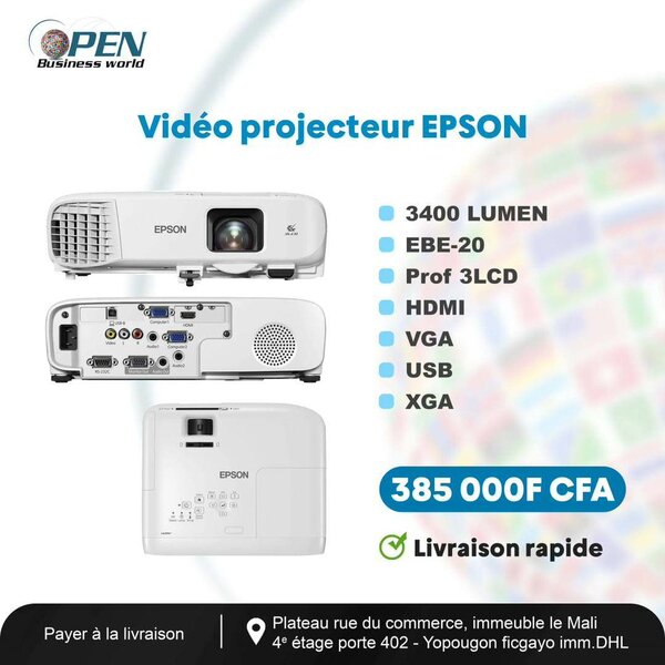 Video projecteur Epson EBE 20