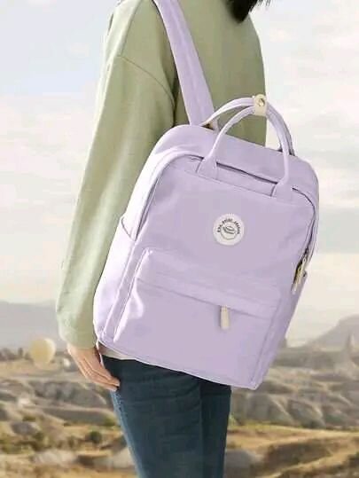 Sac à dos violet tendance