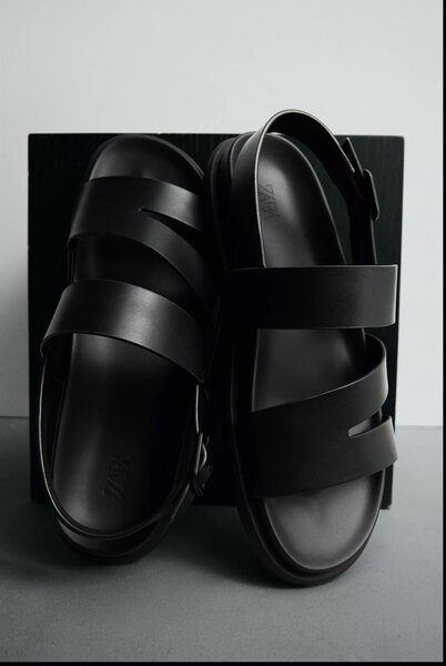 Sandales croisées hommes ZARA