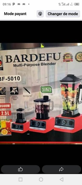 Mixeur 3en 1