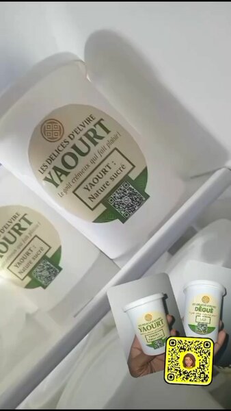 Yaourt Nature sucré Delicieux