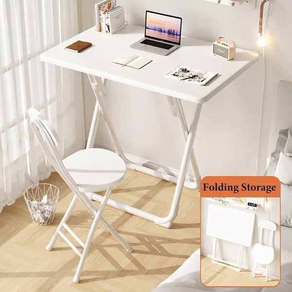 Foldable study table and chair