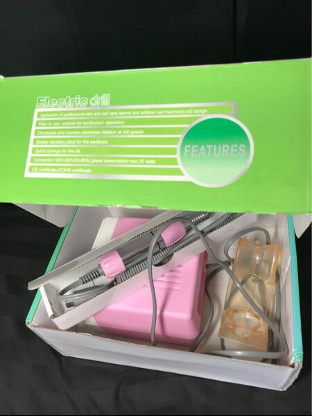 Electric nail drill