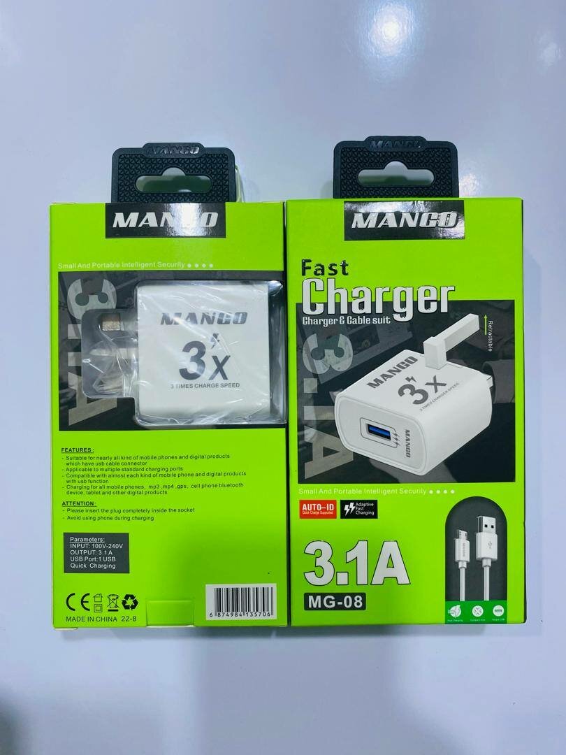 Fast phone chargers