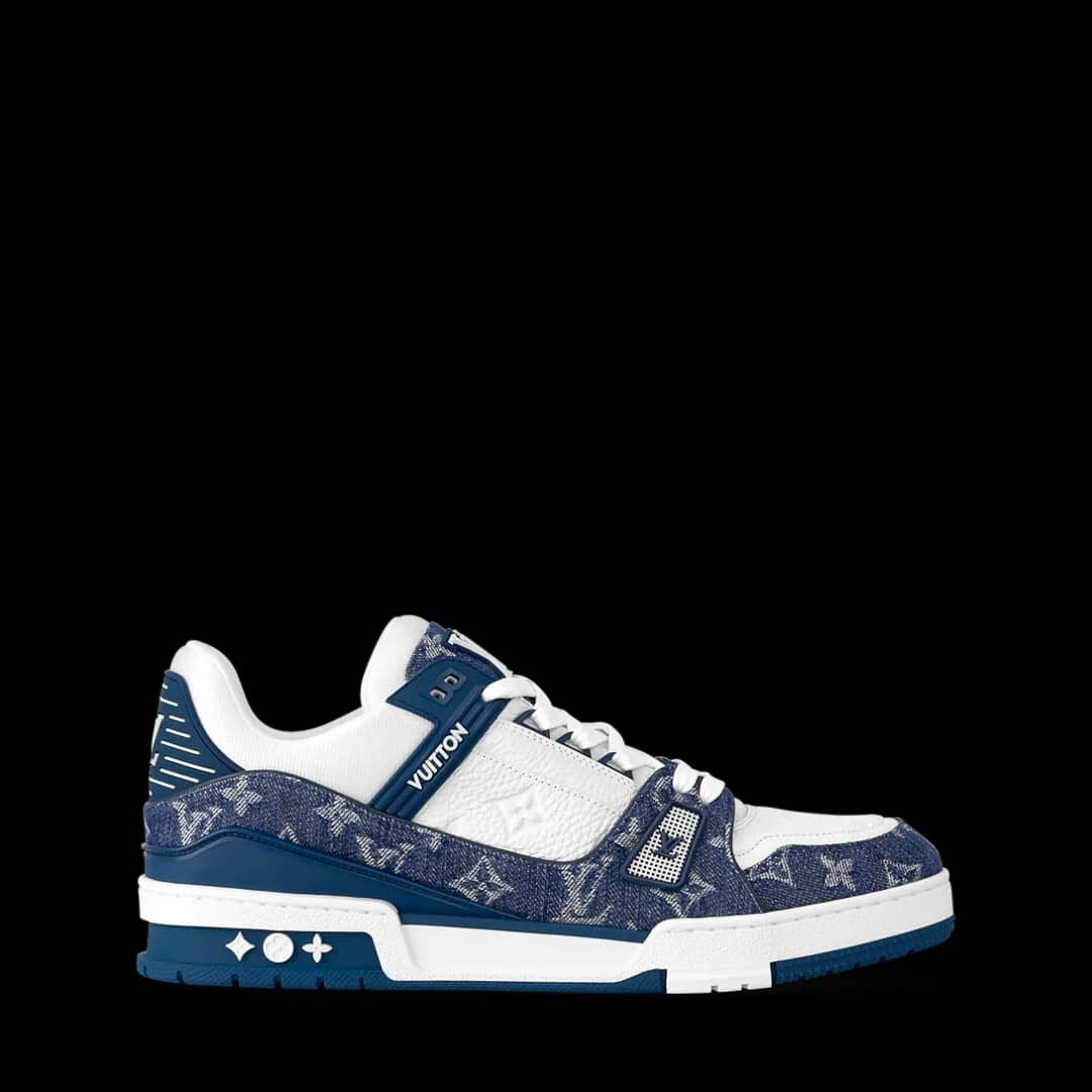 Baskets hommes luxe denim