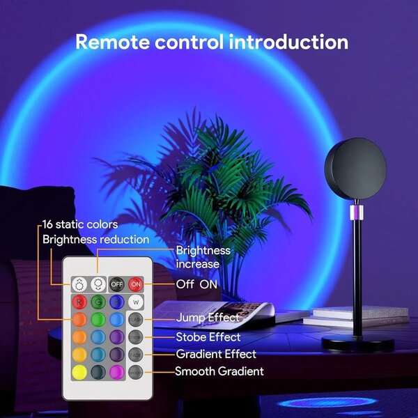 Sunset lamp - 16 colors