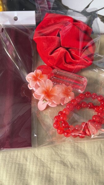 Kit d'accessoires colorés pour cheveux