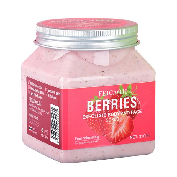 Exfoliating face and body scrub
