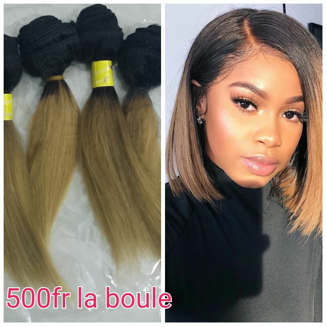 Extensions cheveux ombrés naturels