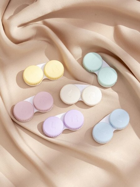 Étuis à lentilles colorés