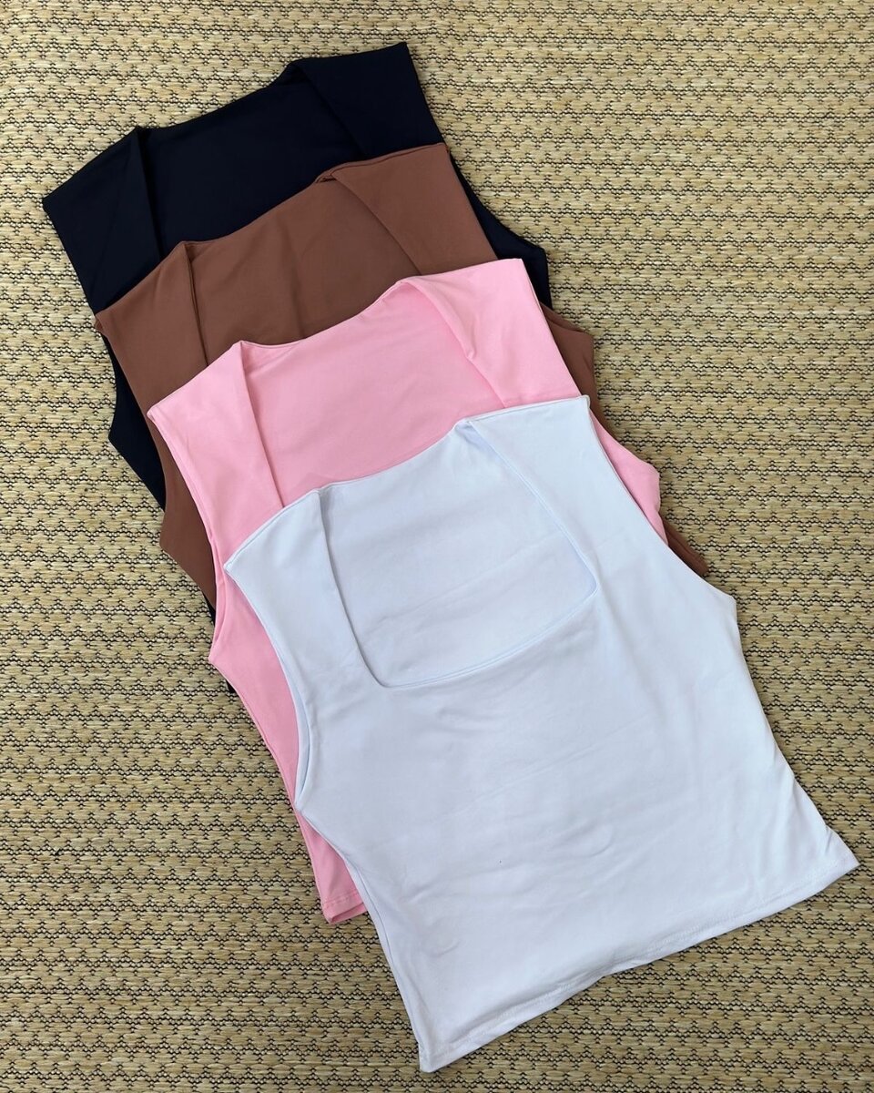 Débardeurs élégants multicolores