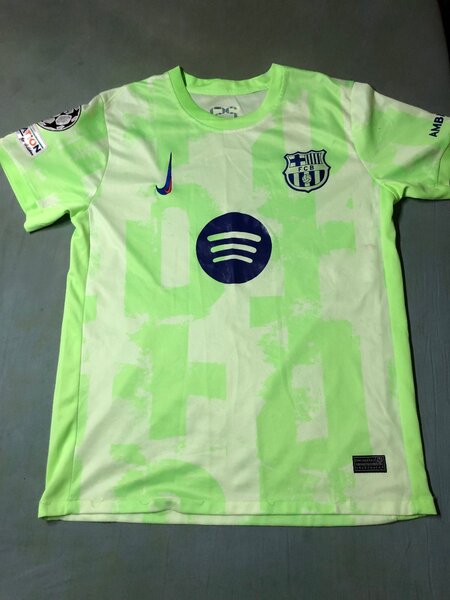 Maillot de Foot Vert Fluo