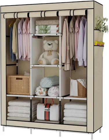 Placard Armoire démontable 8 compartiment avec 03 battant