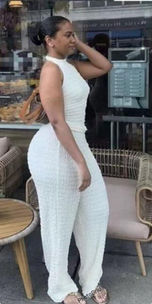 Ensemble Blanc Élégant Femme