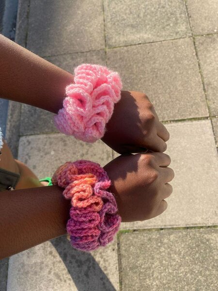 Hair scrunchies