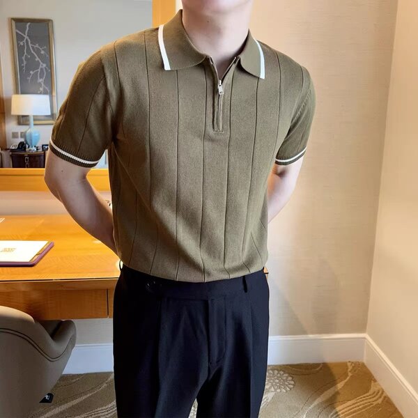 Zip up Polos
