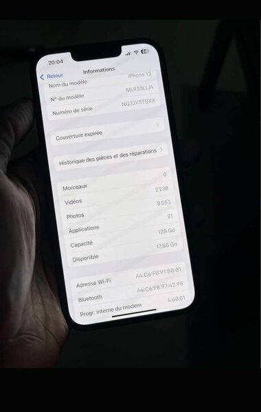 iPhone 13 Pro 256GB Bleu
