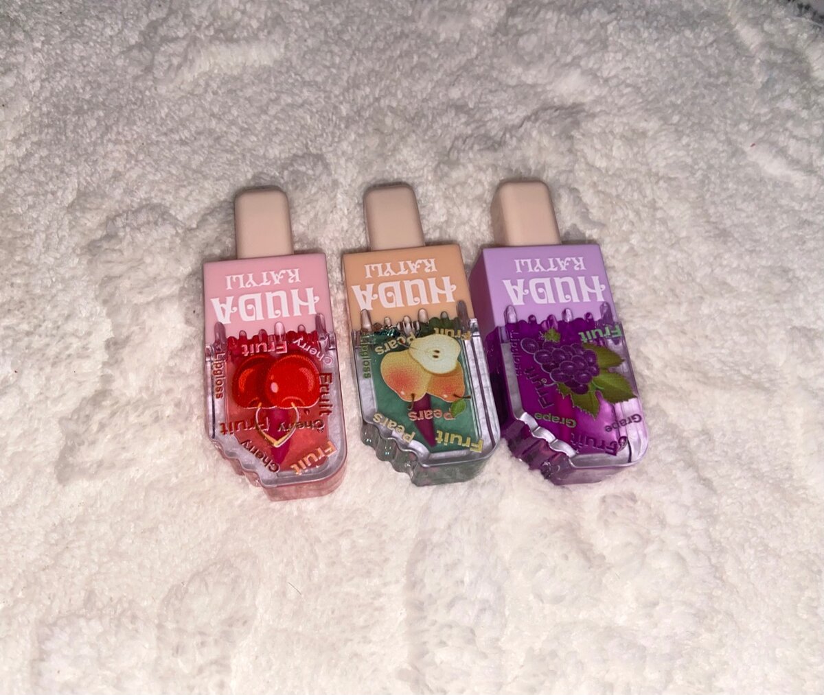 Huda lipglosses