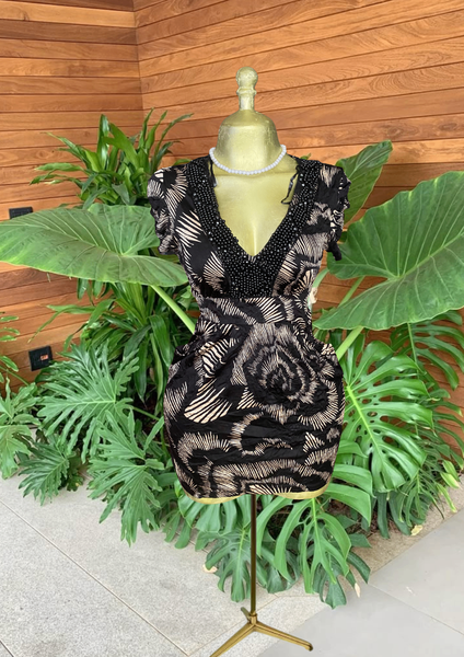 Robe élégante à motifs
