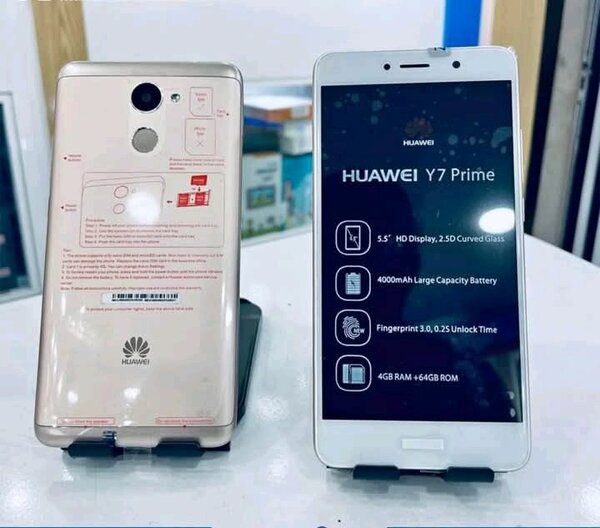 Huawei 6X et Y7 Prime Smartphones