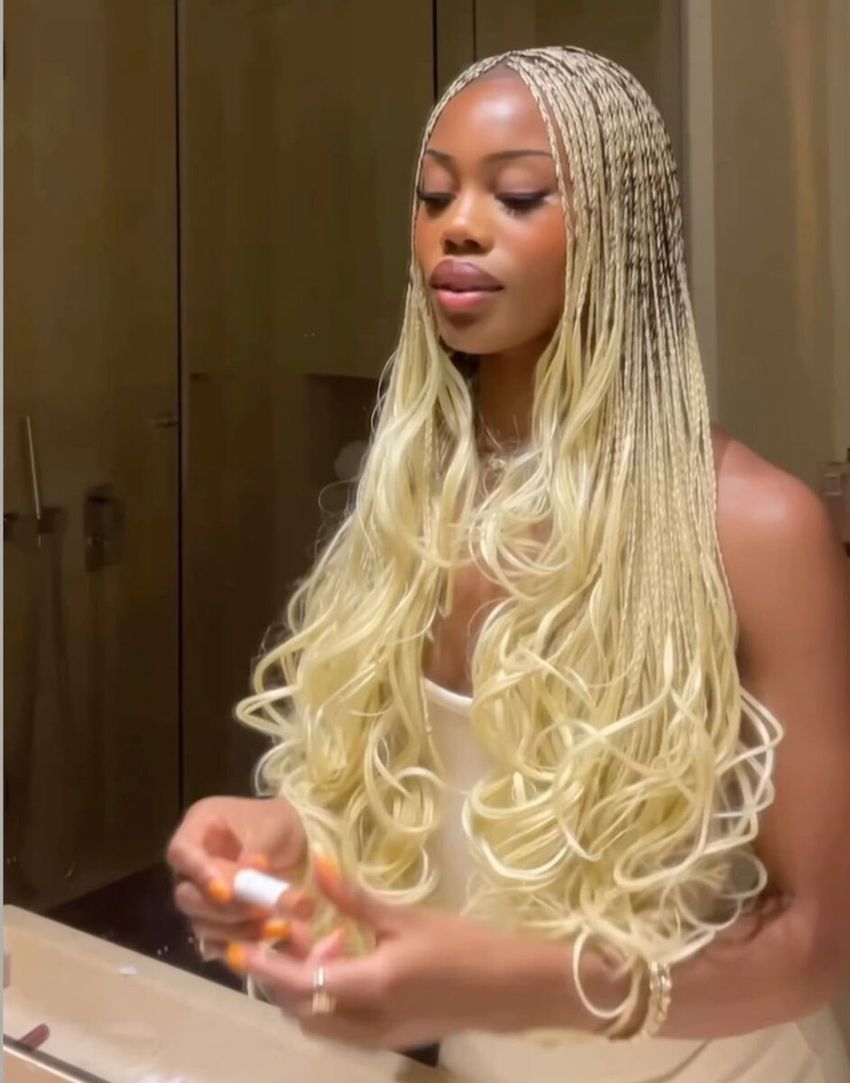 Extensions de cheveux ondulés
