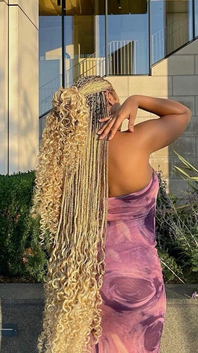Extensions bouclées longues