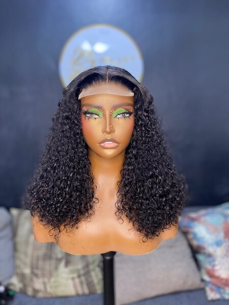 Closure pixie curls