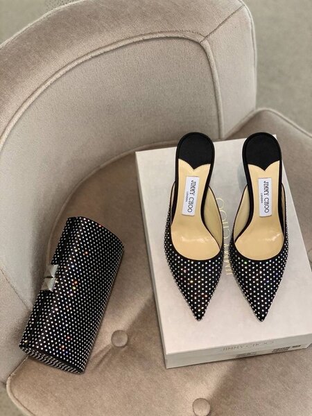 Ladies heel and bag