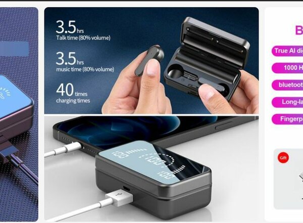 Écouteur bluetooth