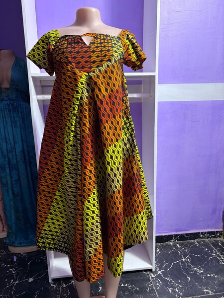 Robe Africaine Colorée