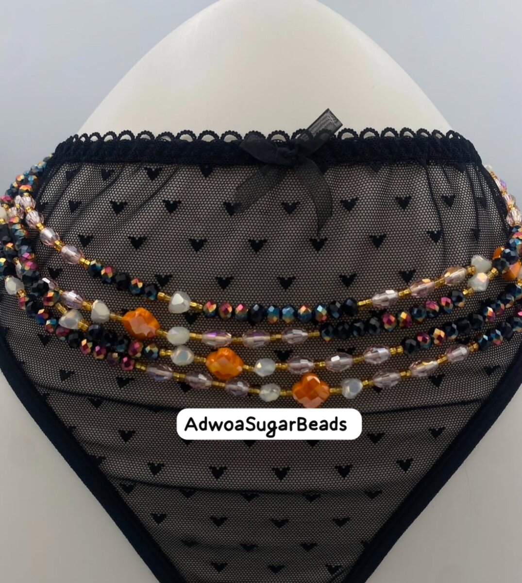 Crystal Waist beads