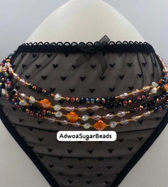 Crystal Waist beads