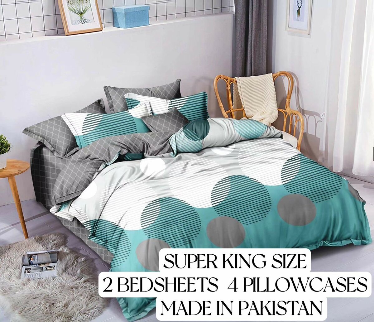 Bedsheets with bedspread