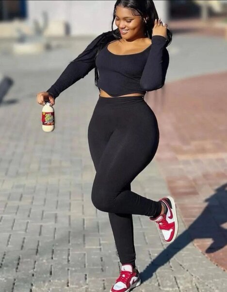 Plan thick leggings