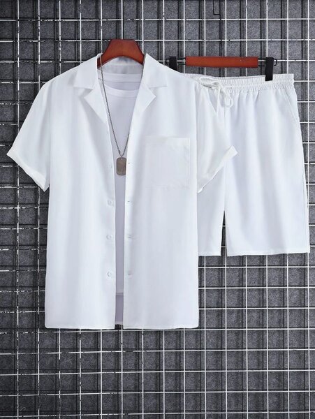 Ensemble chemise et short homme