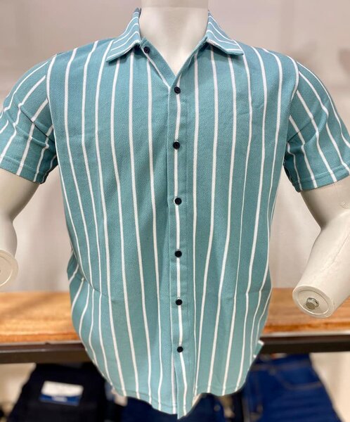 green shirt men