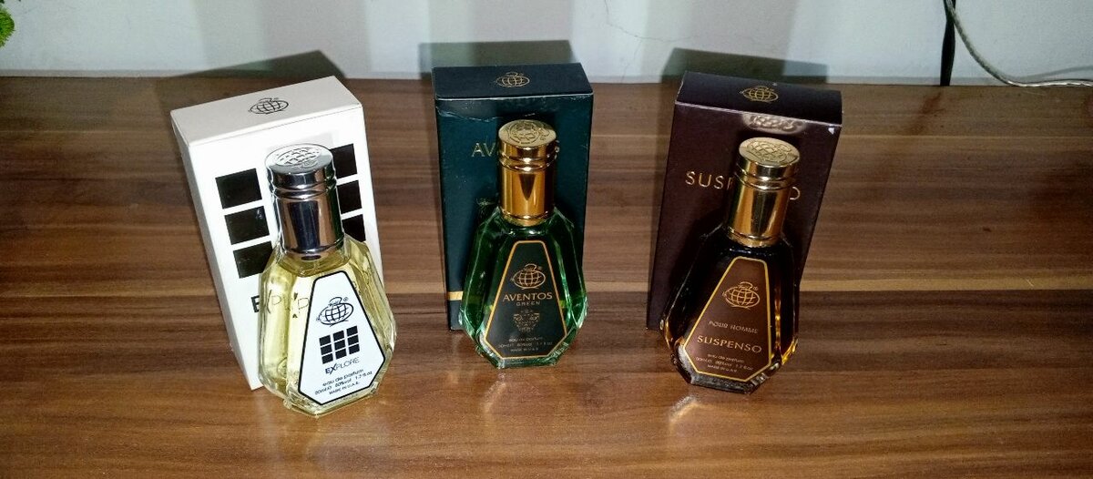 Fragrance world 50 mls perfumes