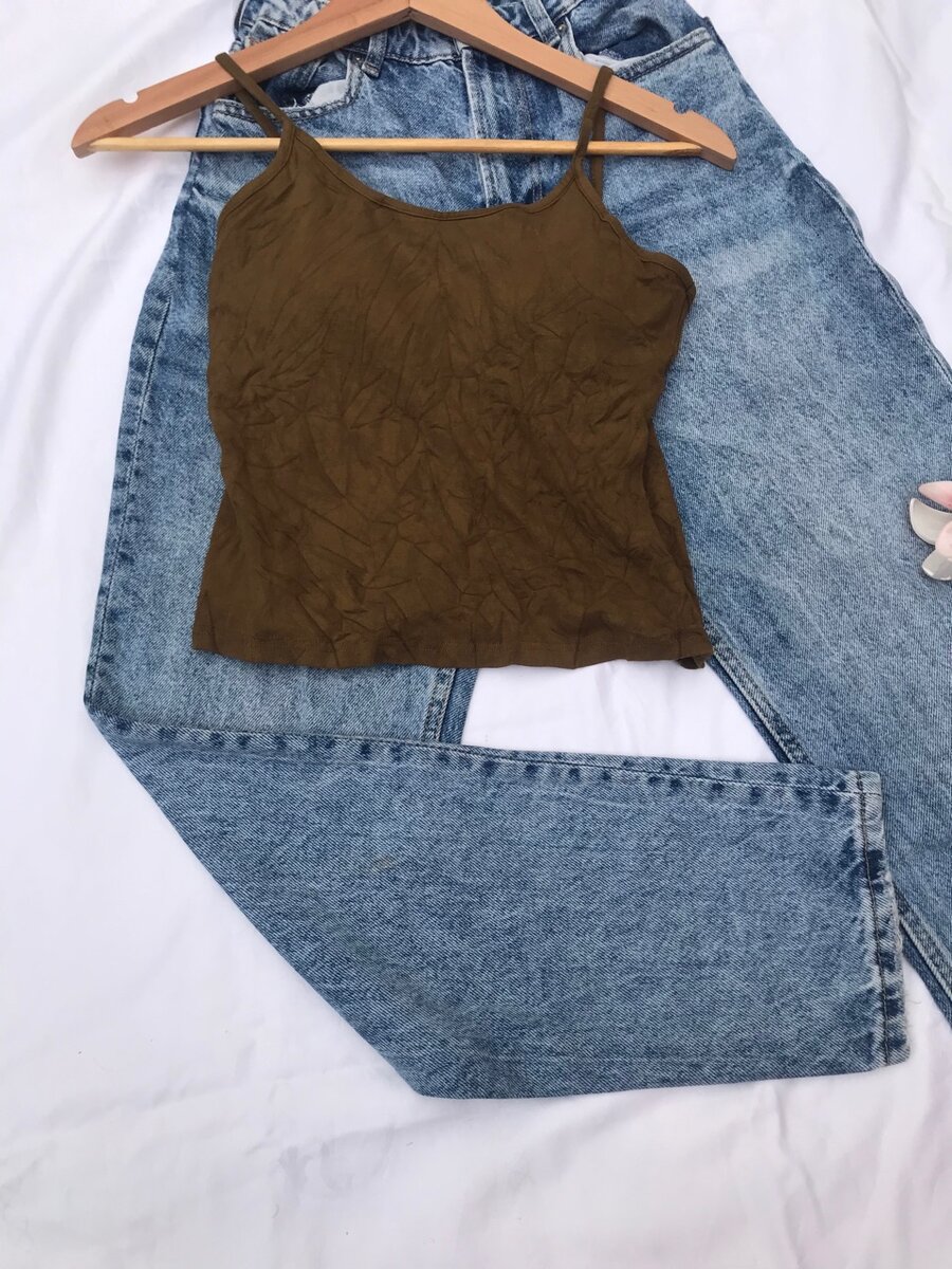 Top fluide en lin femme