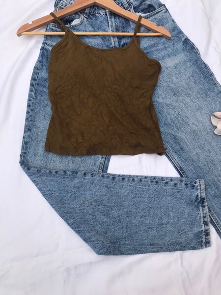 Top fluide en lin femme