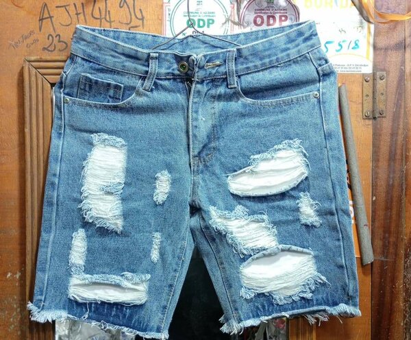 Culotte jeans mixte