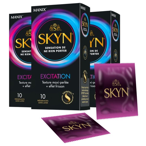 Preservatifs Skyn Excitation 10x