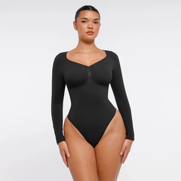 Body à manches longues pour femme